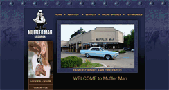 Desktop Screenshot of mufflermanservice.com